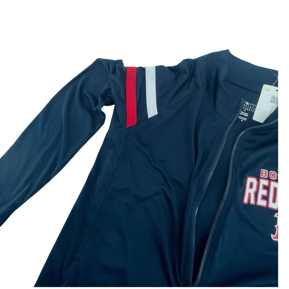 Campus Lifestyle Women's Pullover Boston Red Sox Quarter Zip Polyester Medium